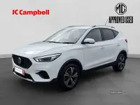Used MG ZS Excite 106 HP (77 kW) 2024 White SUV