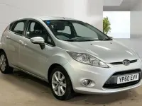 Used Ford Fiesta Zetec 82 HP (60 kW) 2010 Silver Hatchback