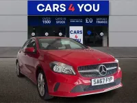 Used Mercedes A180 Executive 109 HP (80 kW) 2017 Red Hatchback