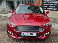 Used Ford Mondeo Titanium 147 HP (108 kW) 2016 Red Hatchback