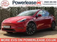 Używany Tesla Model Y Performance 313 kW (426 KM) 2022 Czerwony SUV