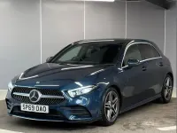 Used Mercedes A180 Executive 113 HP (83 kW) 2019 Blue Hatchback