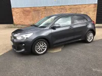 Used Kia Rio 89 HP (65 kW) 2018 Grey Hatchback