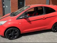 Used Ford Ka 69 HP (50 kW) 2012 Red Hatchback