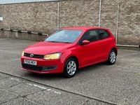 Used VW Polo SE 85 HP (62 kW) 2010 Red Hatchback