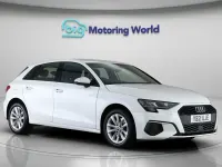 Begagnad Audi A3 109 HK (80 kW) 2021 Vit Sedan