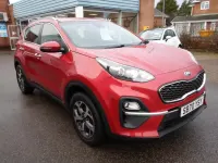 Begagnad Kia Sportage 2021 Röd SUV