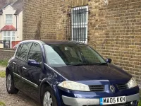 Used Renault Mégane II Dynamique 113 HP (83 kW) 2005 Blue Hatchback