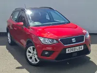 Used Seat Arona SE Technology 95 HP (69 kW) 2019 Red SUV