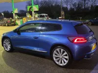 Begagnad VW Scirocco 2009 Blå Sportkupé