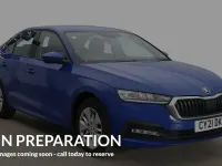 Used Skoda Octavia SE Technology 110 HP (80 kW) 2020 Blue Hatchback
