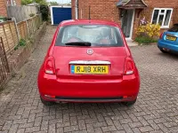 Usado Fiat 500 Pop 69 HP (50 kW) 2018 Vermelho Citadino