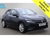 Used Vauxhall Corsa 75 HP (55 kW) 2021 Black Hatchback