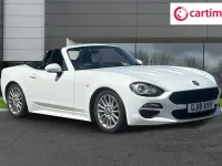 Used Fiat 124 Spider Classica 140 HP (102 kW) 2018 White Cabriolet