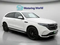 Used Mercedes EQC400 AMG line 300 kW (408 HP) 2020 White SUV