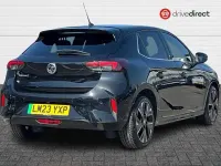 Used Vauxhall Corsa-e Ultimate 100 kW (136 HP) 2023 Black Hatchback