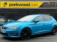 Used Seat Leon FR 180 HP (132 kW) 2016 Blue Hatchback