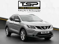 Gebraucht Nissan Qashqai N-TEC 2016 Silber SUV