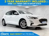 Used Ford Focus Zetec 120 HP (88 kW) 2018 White Hatchback