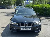 Used BMW 520 190 HP (139 kW) 2018 Black Estate