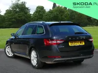 Used Skoda Superb SE Technology 160 HP (117 kW) 2023 Black magic pearl effect Estate