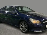 Used Mercedes CLA180 122 HP (89 kW) 2017 Blue Sedan