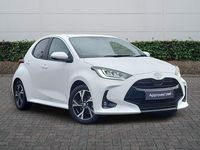Used Toyota Yaris Hybrid Design 2024 White Hatchback