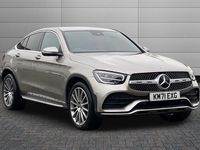 Used Mercedes GLC300 AMG Line Premium 258 HP (189 kW) 2022 Mojave silver Coupe