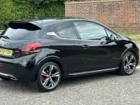 Used Peugeot 208 Prestige 208 HP (152 kW) 2018 Black Hatchback