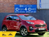 Used Kia Sportage 177 HP (130 kW) 2021 Red SUV