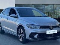 Used VW Polo R-line 95 HP (69 kW) 2024 Reflex silver metallic Hatchback