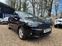 Used Ford Ka Plus Zetec 70 HP (51 kW) 2016 Black Hatchback