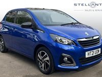 Used Peugeot 108 Allure 72 HP (52 kW) 2021 Blue Hatchback