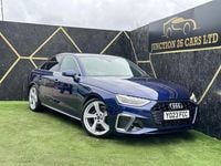 Used Audi A4 S-Line 150 HP (110 kW) 2023 Blue Sedan