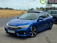 Used Honda Civic Prestige 182 HP (133 kW) 2018 Blue Hatchback