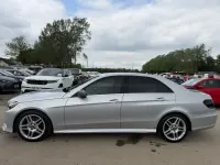 Usado Mercedes E220 AMG line 2014 Prateado Sedan