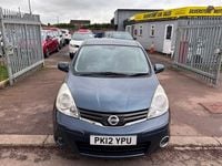 Used Nissan Note N-TEC 2012 Blue Hatchback