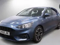 Used Ford Focus ST-Line X 125 HP (91 kW) 2020 Blue Hatchback