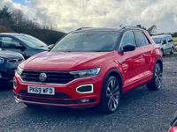 Used VW T-Roc R-line 150 HP (110 kW) 2019 Red SUV