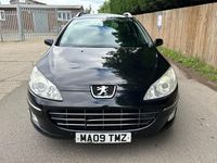 Used Peugeot 407 110 HP (80 kW) 2009 Black Estate