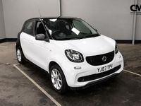 Used Smart ForFour Passion 2017 Black Hatchback