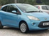 Used Ford Ka Zetec 69 HP (50 kW) 2011 Blue Hatchback