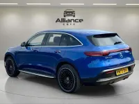 Used Mercedes EQC400 AMG Line Premium Plus 300 kW (408 HP) 2023 Blue SUV