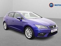 Used Seat Leon XCELLENCE 125 HP (91 kW) 2016 Blue Hatchback