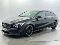 Used Mercedes CLA220 AMG line 2018 Black Coupe