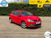 Used VW Polo Edition 60 HP (44 kW) 2017 Red Hatchback