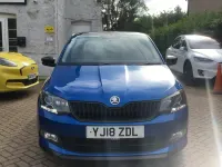 Used Skoda Fabia Monte Carlo 95 HP (69 kW) 2018 Blue Hatchback
