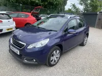 Used Peugeot 2008 Active 92 HP (67 kW) 2015 Blue SUV