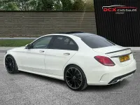 Used Mercedes C220 AMG Line Premium 170 HP (125 kW) 2017 White Sedan