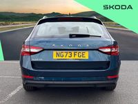 Used Skoda Superb SE 160 HP (117 kW) 2024 Blue Estate